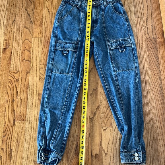 Pretty little thing jeans 80's inspired. Women's size UK 10 - Picture 14 of 14